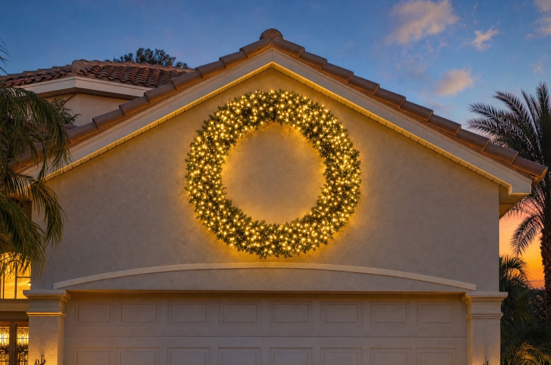 Gable wreath - design reference